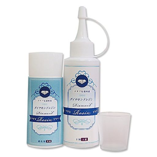 日本紐釦貿易(NipponChuko)NBKの透明感ダイヤモンドレジン2液性タイプDM-RESIN