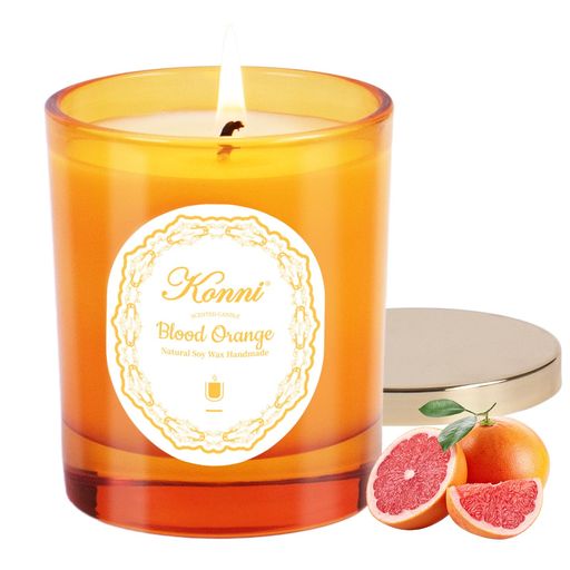 KAMMAKアロマキャンドルジャーキャンドル200g天然大豆ワックス無煙綿芯ガラスの瓶ギフト癒しグッズプレ..