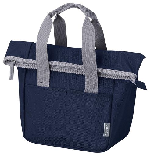 OSK弁当箱入れランチトートバックsoretoLサイズネイビー[約35x23xマチ12cm]TB-29