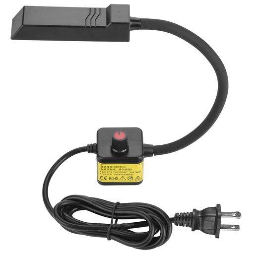 磁気ベース付きLEDミシンライト、30個のLED、縫製用グースネックランプ、110V-240V(米国プラグ)