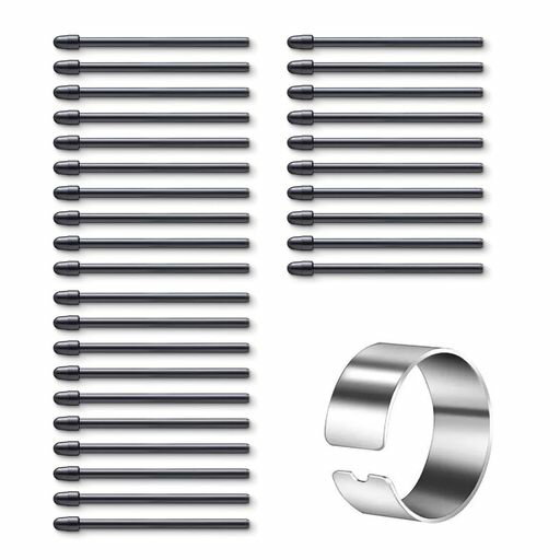 【DFsucces】ForWacomProPen2用替え芯プロペン2対応標準芯30個入ペンタブレット用構図設計イラスト描画芯抜き付き(ブラック)