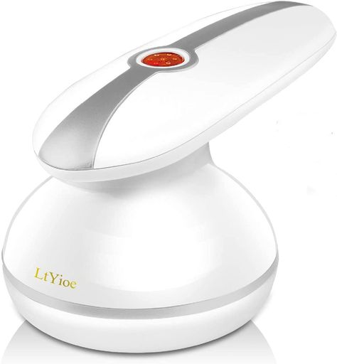 LtYioeけだまとり電動毛玉取り器強力ステンレス三枚刃USB充電式携帯式安全機能が付き2個替刃付き掃除用ブラシ付き毛玉クリーナー人気シ..