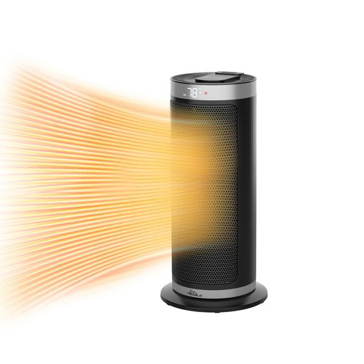 『2025革新登場』VECELOヒーターセラミックヒーター電気ファンヒーター900W/1200W2秒速暖3段階切替145°首振りリモコン付き省エネ~8畳転倒オフ過熱保護機能搭載LEDディスプレー表示タイマー機…