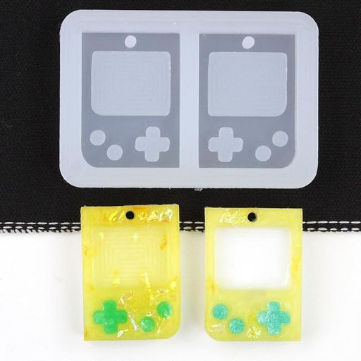 【ゲームボーイ風】【シリコンモールド】1個音楽プレーヤーインスタ風ゲーム機携帯電話シャカシャカシ..