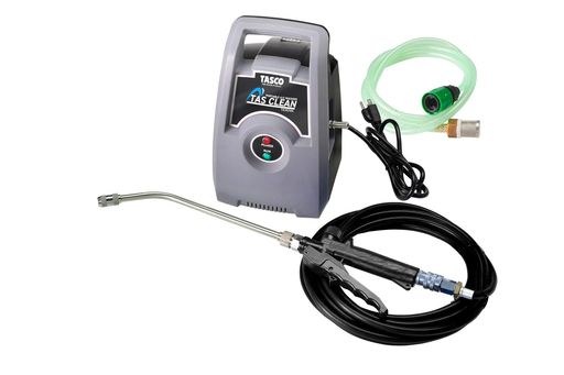 イチネンTASCOエアコン洗浄機ポータブルTA352WLグレー電源コード式(4)