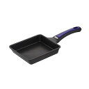 ベストコ卵焼き器15x18cmエッグパンIHガス火対応ND-5094ヴォランテネオパープルダイヤモンドコート