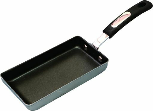 谷口金属卵一個で作れる玉子焼き卵焼きフライパンIHガス火対応9x18cm金属ヘラ対応PFOSPFOAフリー餃子目..