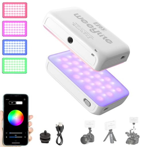 weeyliteߥ˻ƥ饤RGBƥݥåȥ饤ʷϵŤꥹޥAPPб̥ѥLEDӥǥ饤USB-Cż602800K-6800KCRI95+TLCI97+ͥ塼դ