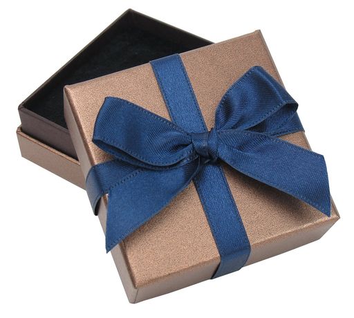 インディゴ(Indigo)アクセサリーボックススクエアブラウンPB286