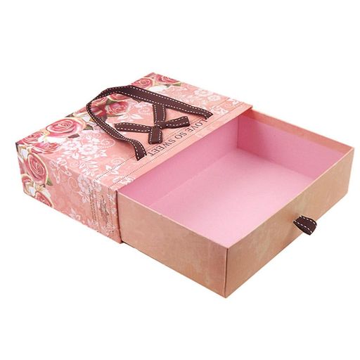 STOBAZAボックス引き出し長方形ラッピング箱大おしゃれ誕生日結婚式母の日DIYプレゼント包装x17x7cm