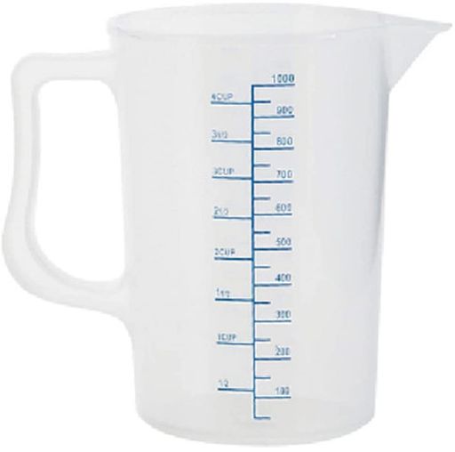 三能ジャパン食品器具計量カップ目盛りブルー1000mlSN4703