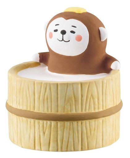 デコレコーポレーションゆるり日和ゆったりアロママスコットさるサイズ:約W5.8D5.8H6.4YB-43768