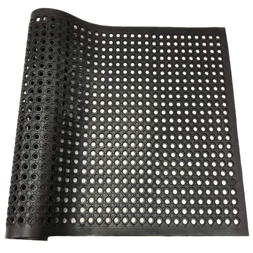 mylystar有孔ゴムマット90x210cm穴あきラバーマット玄関マットプールゴムマット排水フロアマットカット..