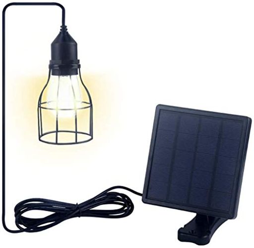 AokyoungLEDソーラーライト屋外センサーライト暖色系分離型自動点灯/消灯IP65防水ペンダントライト光セ..