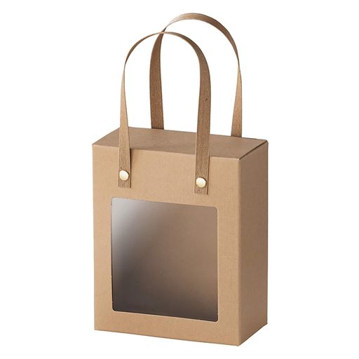 ヘッズ日本製窓付ギフトボックスハンドル付きシンプルクオリティS10枚HEADSSIQ-WGBS