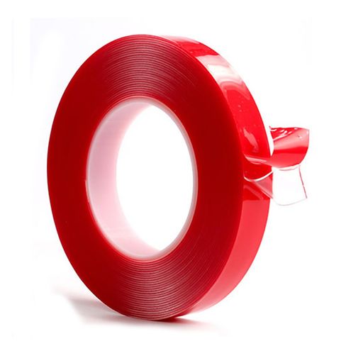 強力両面テープ10m長透明汎用粘着DIYカーアクセサリー防水マジックテープネイルチップ接着剤布用壁紙ク..