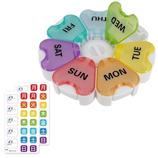 CHOMEOOK薬ケース花