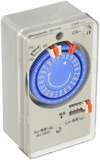 パナソニック(Panasonic)タイムスイッチ交流モーター式AC100V用24時間式1回路型TB171N