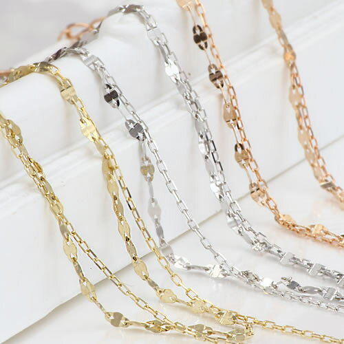 ジュエリー・アクセサリー・レディース・ブレスレット・ブレス・2連ブレス・2連ブレスレット・地金・チ..