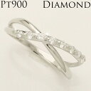 【送料無料】 0.16ct Pt900 プラチナ900 ダイヤモンド リング 「4R0170P」05P01Feb14 *