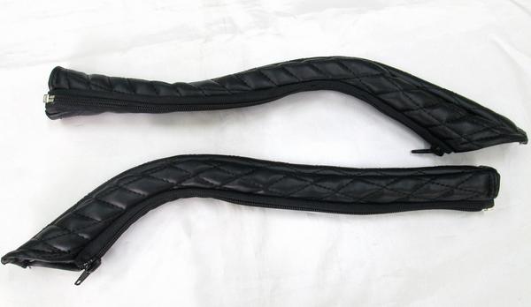 キルトドアハンドルカバー　スーパーグレート　つや消し黒