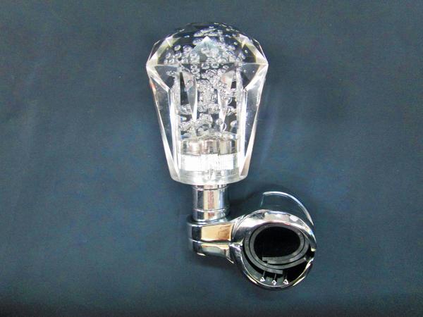 ハンドルスピンナー◎泡 ダイヤカット◎クリア