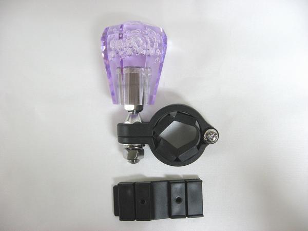 ハンドルスピンナー◎泡◎パープル（紫）