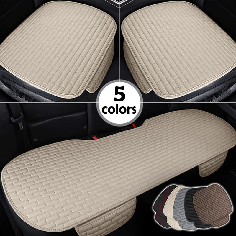 車用 座布団 クッション ボア カーシート オールシーズン 前席 後部座席 おしゃれ シートカバー ポケット カークッション 車座布団 シー