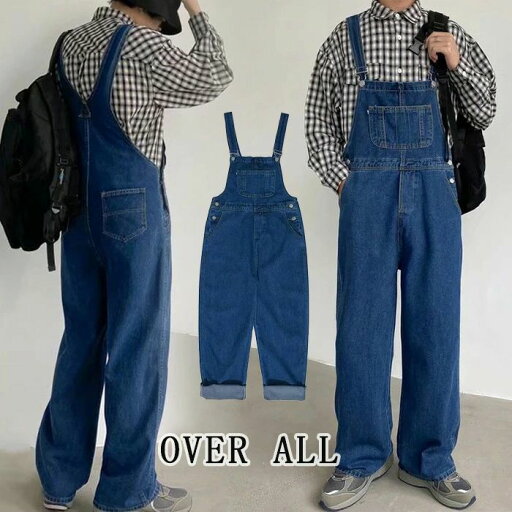オーバーオール メンズ デニム オーバーオール デニム サロペット デニム パンツ ネイビー つなぎ S M L XL XXL オーバーオール メンズ デニム オーバーオール デニム サロペット デニム パンツ ネイビー つなぎ S M L XL XXL