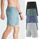 半ズボン ハーフパンツ メンズ ストレッチショートパンツ 速乾 ドライ 短パン ボトムス 服 春 夏 メンズファッション 男の子 大人 男性 ジュニア 中学生 おしゃれ 学校 部活用 運動 社団 メンズ ゆったり 5分丈 7分丈 無地 ズボン クロップドパンツ ショートパンツ 外出(4)