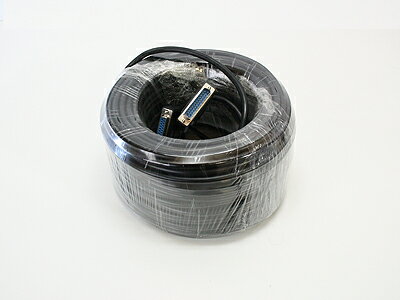 ■DB25■50mオス-メス[ILDAケーブル](黒)