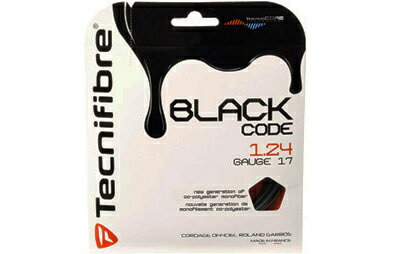 ブラックコード BLACK CODE [ 118 / 124 / 128 ]【 テクニファイバー / Tecnifibre 】【 ラケット 購入者用 ガット 】