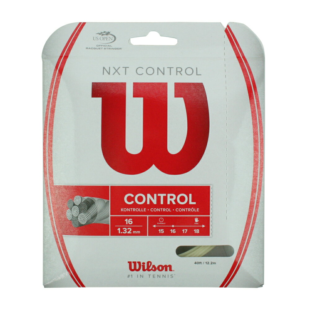 NXT コントロール ( NXT CONTROL )[ WRZ941900 ]【 ウィルソン Wilson ラケット 購入者用 ガット 】