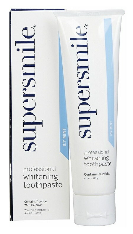 スーパースマイルプロフェッショナルホワイトニング歯磨き粉ローズウオーターミント味-SupersmileProfessionalwhiteningtoothpasteRosewaterMint4.2oz/119g-海外通販