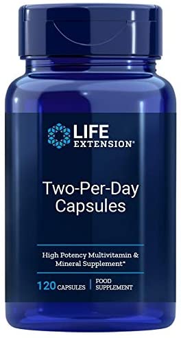 ライフエクステンション ツーパーデイ 120 カプセル - Life Extension two Per Day Caps　海外通販