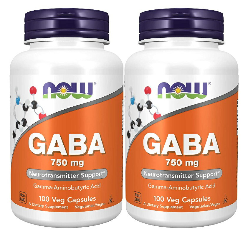 GABA（ガンマアミノ酪酸）は、非タンパク性アミノ酸です。 GABAは体内で自然に生成され、脳や中枢神経系内にも存在しています。 この製品では自然な色の変化が発生する場合があります。 ■推奨摂取方法： 必要に応じて、できれば空腹時にジュースまたは水と一緒に、1カプセルを1日1～2回服用してください。 ■注意： この製品は、大人向けです。 妊娠中・授乳中、薬を服用中、または病状がある場合は、ご使用前に医師に相談してください。 お子様の手の届かない場所においてください。 開封後は、湿気のない涼しい場所に保管してください。 名称アミノ酸補助食品 内容量100べジカプセル 原材料 GABA（ガンマアミノ酪酸）750 mg その他の成分 ヒプロメロース（セルロースカプセル）、二酸化ケイ素、ステアリン酸（植物源）および微結晶性セルロース。 * 小麦、グルテン、大豆、牛乳、卵、魚、甲殻類、木の実の成分を使用して製造されていません。 * これらのアレルゲンを含む他の成分を処理するGMP施設で生産されています。 保存方法湿気の無い涼しい場所に保管ください。お子様の手の届かないところにおいてください。 賞味期限パッケージに記載 製造者NOW FOODS / IL USA 区分健康補助食品 製造国アメリカ 広告文責Cellway International, Inc. 310-787-9305 【注意事項】 ・当店でご購入された商品は、原則として、「個人輸入」としての取り扱いになり、すべて米国カリフォルニア州ロサンゼルスからお客様のもとへ直送されます。 ・ご注文後、2営業日以内に配送手続きをいたします。配送 作業完了後、1週間程度でのお届けとなります。 ・個人輸入される商品は、すべてご注文者自身の「個人 使用・個人消費」が前提となりますので、ご注文された商品を第三者へ譲渡・転売することは法律で禁止 されております。 ・関税・消費税が課税される場合がありますが、それらは当社負担となりますので、お客様が負担することはありません。 ・関税および消費税に関する詳細はこちらをご確認下さい。1粒 750mg 入り、脳の忙しい方に！