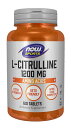 ナウスポーツ L-シトルリン エキストラストレングス 1200mg 120粒 ( NOW FOODS L-Citrulline 1200 mg 120 tabs) 海外通販
