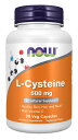 ナウフーズ Lシステイン 500mg 90ベジキャプセル - NOW Foods L-Cysteine 500mg 90 veg caps