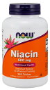 【お得な3本セット】Solaray Niacin Capsules 500 mg ソラレー ナイアシン 100 錠 X 3本