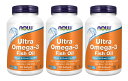 3本セット　ウルトラ　オメガー3　180ソフトジェル - Ultra Omega-3 180 softgels -　海外通販