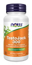 テストジャック300、60錠入り NOW FOODS TestoJack 300, 60 veg caps