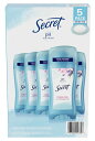 5個入り (1個のサイズ 59g) シークレット パワーフレッシュ 24時間 インビジブル ソリッド デオドラント - Secret power Fresh 24 HR Invisible Solid