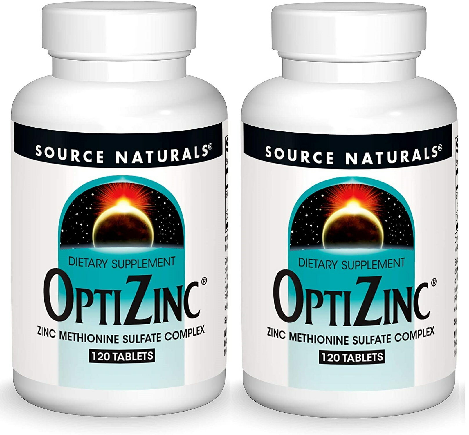 2個セット (計 240タブレット ) ソースナチュラルズ オプチジンク（ 亜鉛 ）30mg 120タブレット / Source Naturals OptiZinc 120 Tablets / オプティジンク