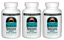 3個セット ブロッコリースプラウトエキス（スルフォラファン) 250mg 60タブレット - 3 bottles Broccoli Sprouts Extract 250mg 60 tabs -　海外