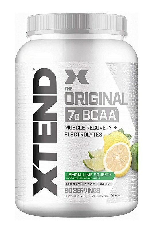 TCx[V GNXeh BCAA CXNEB[Y 90 - SCIVATION XTEND Lemon-Lime Squeeze 90serving -