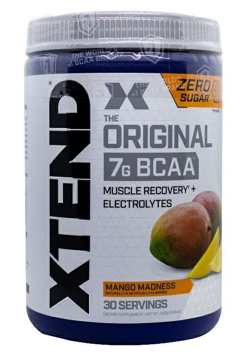 サイベーション エクステンド BCAA マンゴ マッドネス味 30回分 - SCIVATION XTEND Mango Madness 30 serving -　海外通販