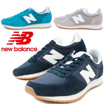 ニューバランス WL220CLA WL220CLC WL220CLD レディーススニーカー WL220 スエード Newbalance 紐靴 ローヒール ナイロン ニューカラー グレー ネイビー ブルー アマゾナイト /AN /MR