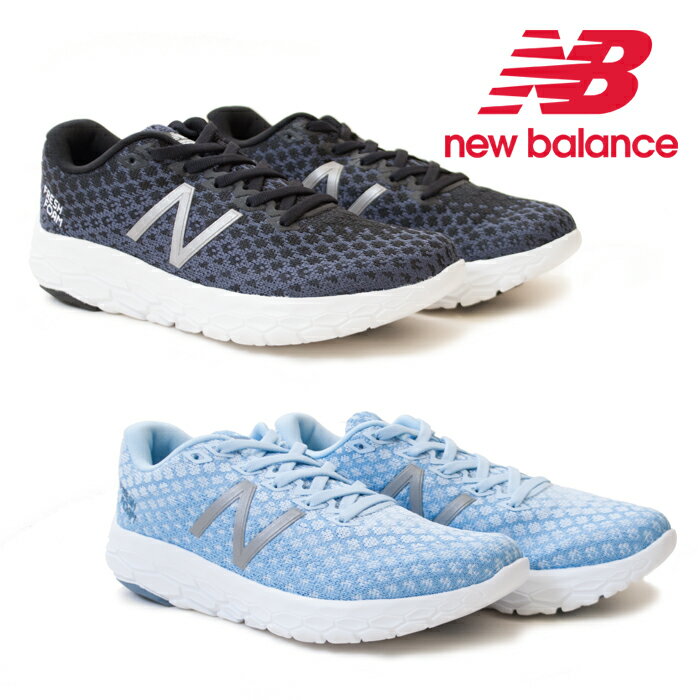 【全品P10倍中】New Balance ニューバランス レディーススニーカー WBECNIB WBECNBK ワイズB ランニング シューズ カジュアル 婦人 アイスブルー(IB) ブラック(BK) /ST /YY