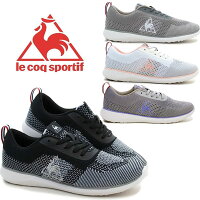 le coq sportif ルコックスポルティフ QL3MJC52GP LAエールフランスニットスタイル レディーススニーカー ローヒール クッションインソール QL3LJC01BK QL3LJC01GY QL3LJC01WP ブラック ホワイト グレー /ST. 入学