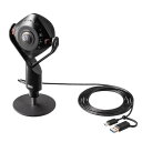 サンワサプライ スピーカー内蔵360度Webカメラ CMS-V71BK